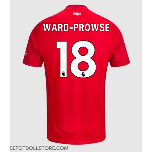 Nottingham Forest James Ward-Prowse #18 Replika Hemmatröja 2024-25 Kortärmad